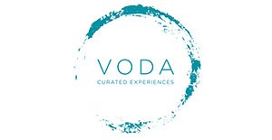 Voda retreats circle logo